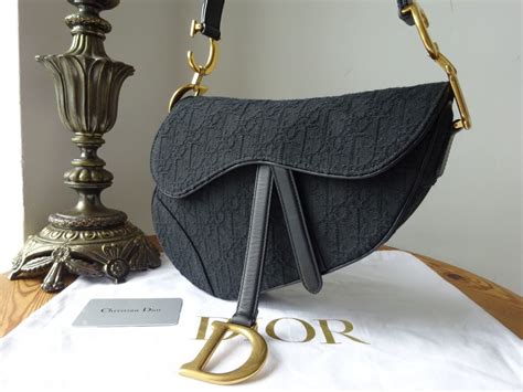 dior saddle bag black oblique|Dior saddle bag the real.